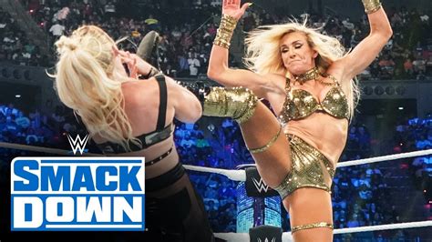 Charlotte Flair vs. Lacey Evans: SmackDown highlights - YouTube