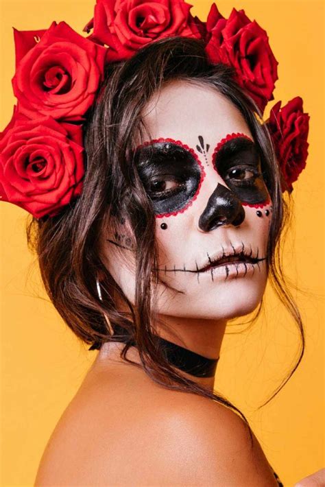 59 Best Sugar Skull Makeup Creations To Win Halloween