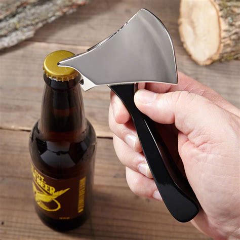 Lumberjack Axe Bottle Opener Will Chop Down That Bottle Top | Foodiggity