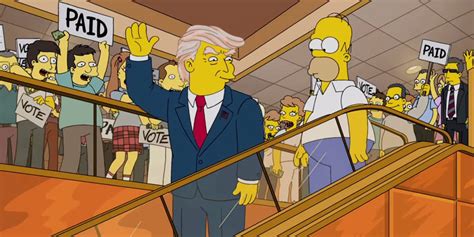 The Simpsons' Donald Trump Parody Rivals South Park