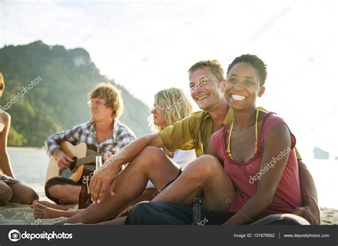 People enjoying beach party — Stock Photo © Rawpixel #131878562