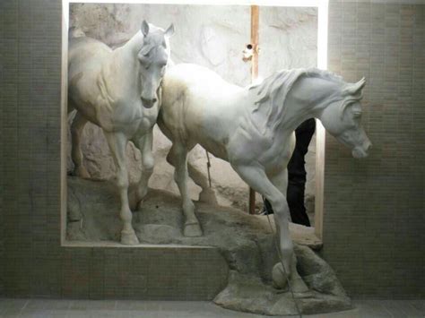 Pin by Wael Abdella on Art | Horse sculpture, Wall sculpture art, 3d wall art sculpture