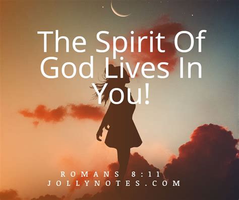 The Spirit Of God Lives In You: 5 Encouraging Bible Verses & Scripture Quotes. – Daily Bible ...