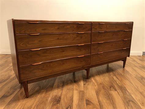 SOLD - Danish Rosewood Vintage Lowboy Dresser - Modern to Vintage