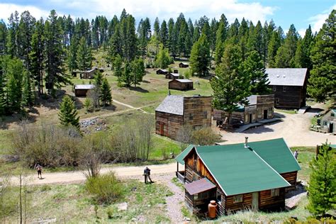 Garnet Ghost Town in the Garnet Range, Montana