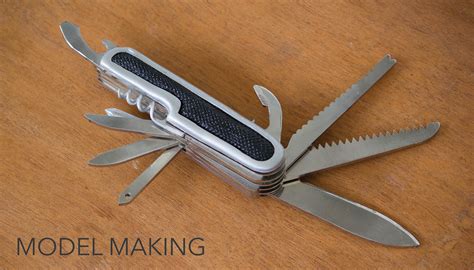 Model Making // Swiss Knife on Behance