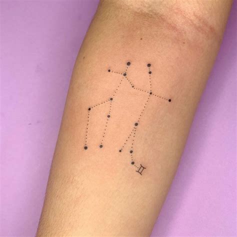 11+ Gemini Constellation Tattoo Ideas You Have to See to Believe!