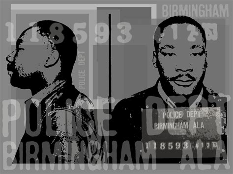 Martin Luther King Mugshot Birmingham Alabama Pop Art Warhol Style ...