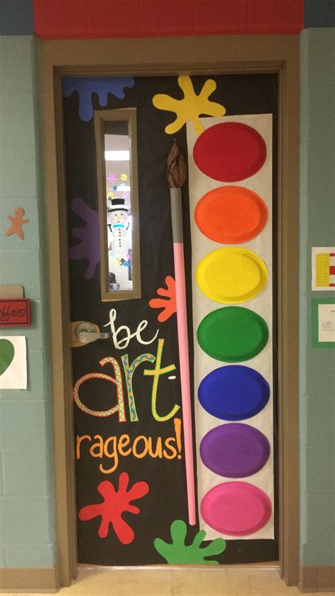 My new art room door! | Classroom decor, Art room doors, Art classroom decor