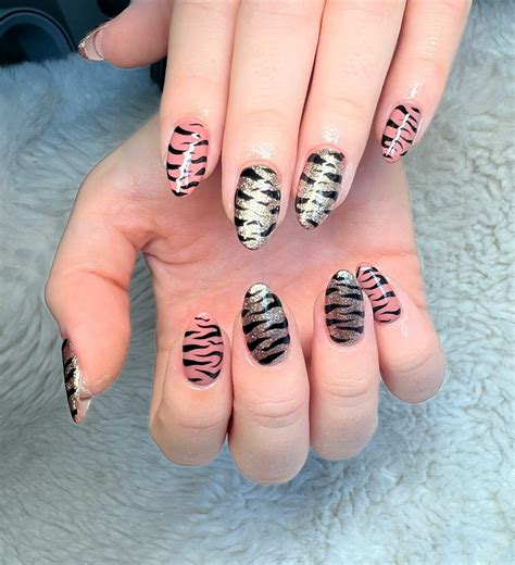 17+ Colorful Zebra Print Nails: Show them Your Wild Side