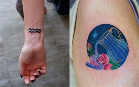 The 35 Best Aquarius Tattoo Ideas or Your Creative Spirit | The Pagan ...