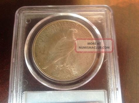 1925 S Peace Dollar Pcgs Ms 63