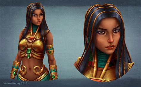 ArtStation - Egyptian Queen