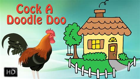 COCK A DOODLE DOO - NURSERY RHYMES - KIDS SONGS - BABY SONGS - POPULAR RHYMES FOR CHILDREN - YouTube