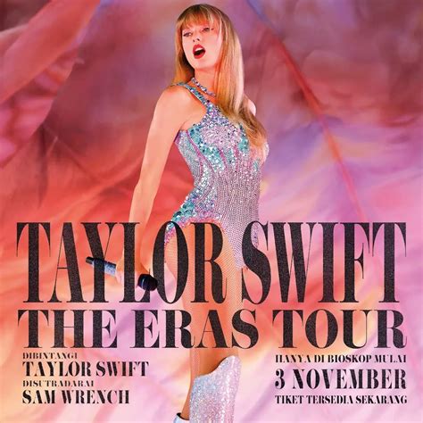 Film Taylor Swift: The Eras Tour bakal tayang mulai 3 – 5 November 2023 di XXI dan IMAX! - Jawa Pos