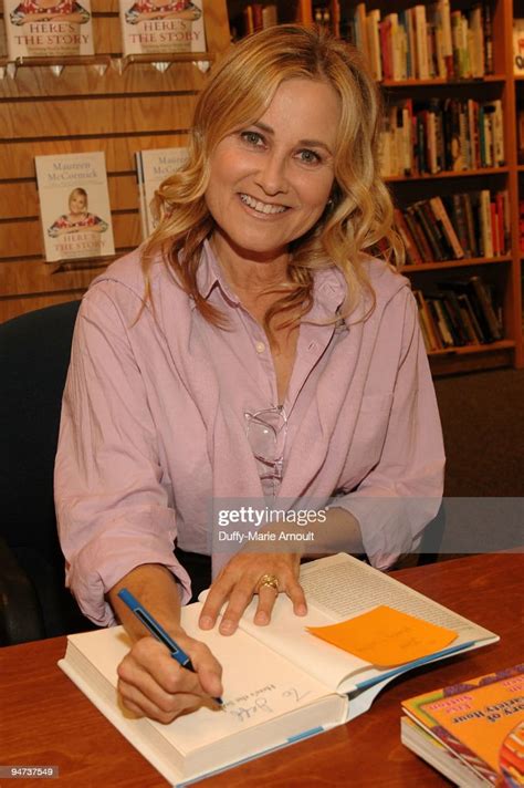 Actress Maureen McCormick book signing for "Here's The Story" on ...