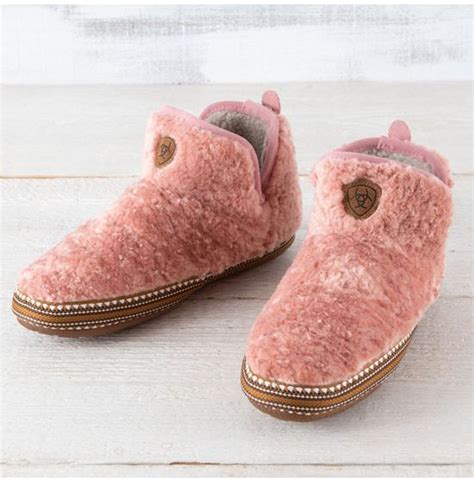 Ariat Pink Bootie Slipper