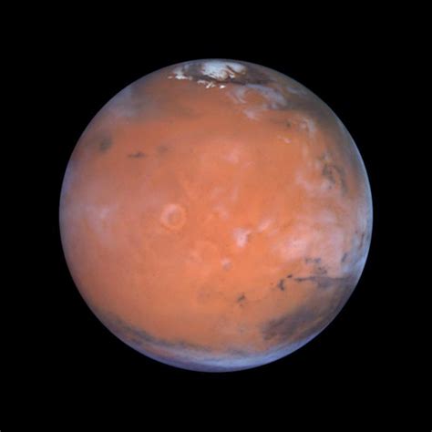 A Closer Hubble Encounter With Mars - Tharsis