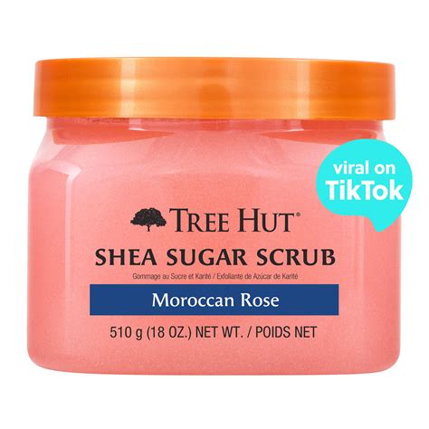 Tree Hut Shea Sugar Scrub Tropical Mango, 18oz, Ultra Hydrating And ...