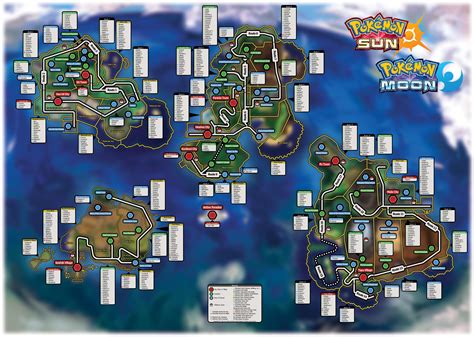 Here is a map I made with the location and info for all catchable ...