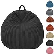 ReviewMeta.com: Bean Bag Chairs Cover (No Filler), Bean Bag Cover, Bean Bag for Adults, Kids ...