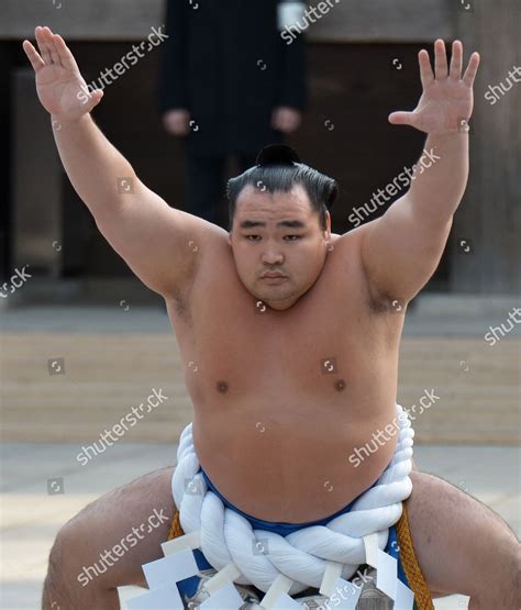 Mongolian Grand Sumo Champion Yokozuna Kakuryu Editorial Stock Photo - Stock Image | Shutterstock