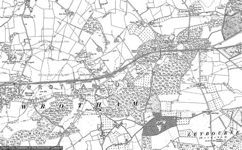 Old Maps of St Mary's Platt, Kent - Francis Frith