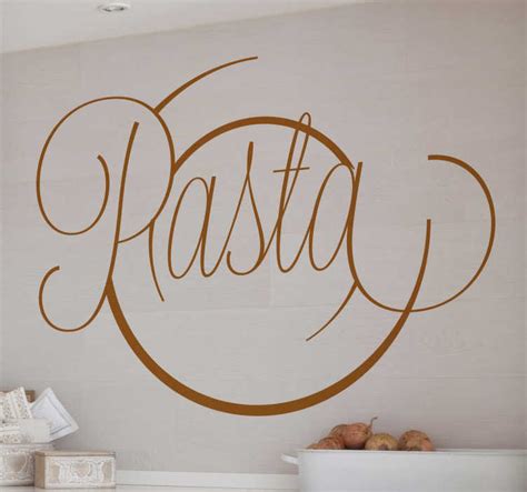 Kitchen Pasta Wall Sticker - TenStickers