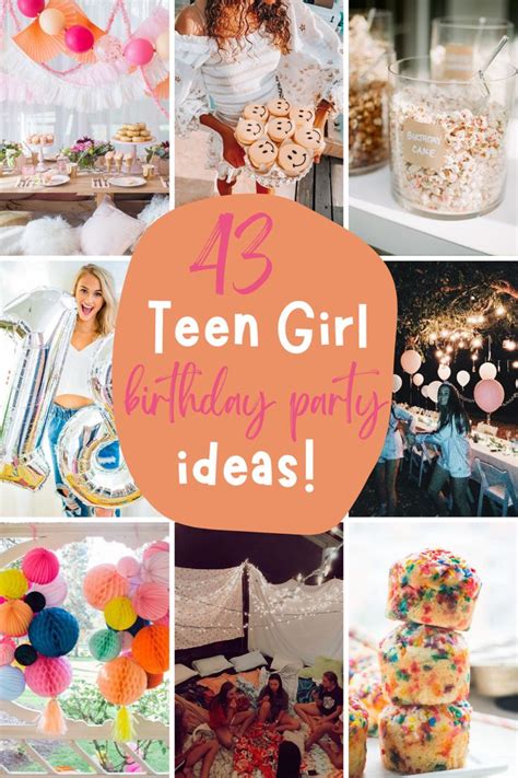 43 Teen Girl Birthday Party Ideas - momma teen | Teen girl birthday ...