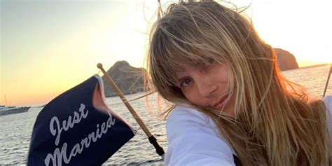 Heidi Klum's No-Makeup Italy Honeymoon Selfie Is Breathtaking