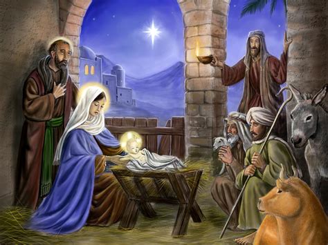 Nativity Scenes Desktop Wallpapers - Wallpaper Cave