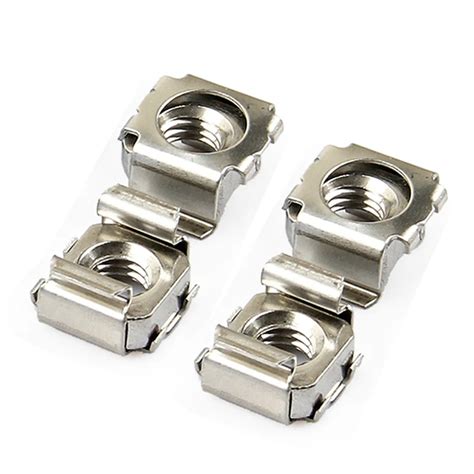 5PCS M5/M6/M8 Stainless Steel Floating Nut / Cage Nut / Metal / Cabinet ...