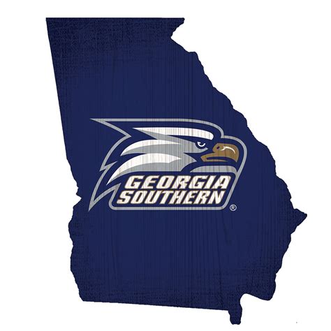 Georgia Southern Eagles 12" Logo State Sign - Walmart.com - Walmart.com