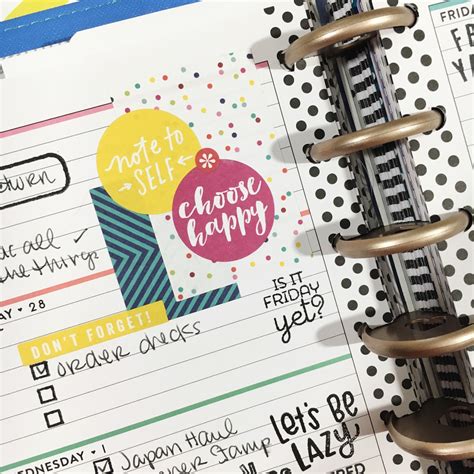 five sixteenths blog: The Sticker Cluster // My New Favorite Planner Decor Trend