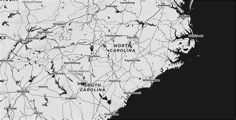 Map - United States - North Carolina | Silent Professionals