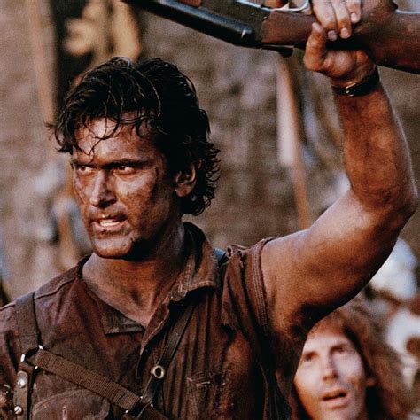 Bruce Campbell as Ash Williams in Army of Darkness