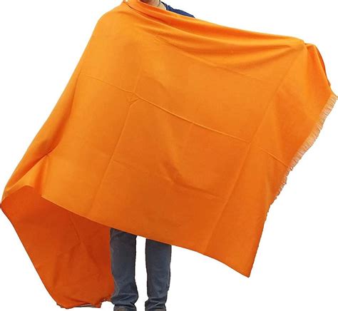 Wool Orange Shawls lohi, 45 By 90 Inch at Rs 125 in Ludhiana | ID: 26358384062