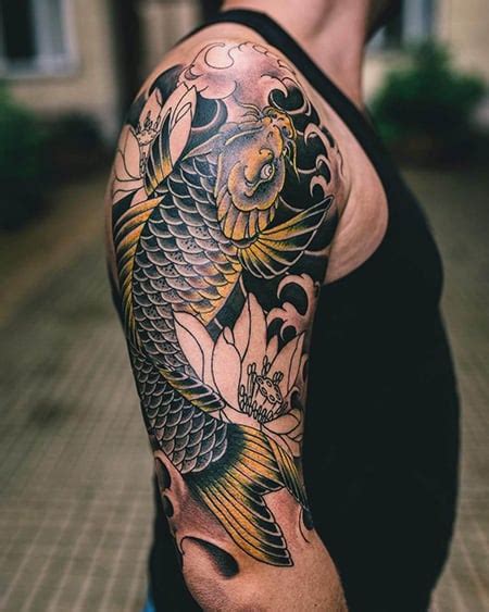 40 Koi Fish Tattoo Design Ideas & Meaning - The Trend Spotter