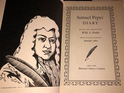 Samuel Pepys' Diary edited and arranged by Willis L. Parker (1932 ...