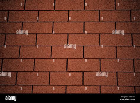 brown asphalt roof shingles texture Stock Photo - Alamy