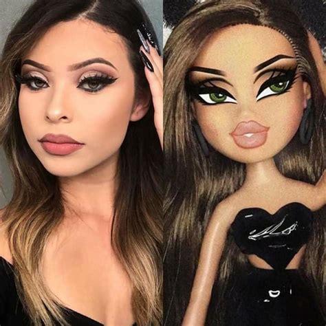 Pin by más huerta on beauty | Doll makeup, Doll eye makeup, Bratz doll ...