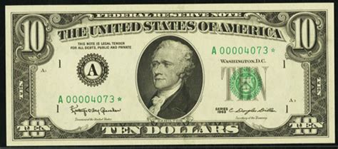 1969 $10 Green Seal Federal Reserve Note Value - How much is 1969 $10 Bill Worth ...