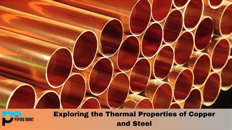 Thermal Conductivity of Copper and Steel