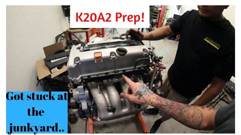 K20A2 Engine Prep - YouTube