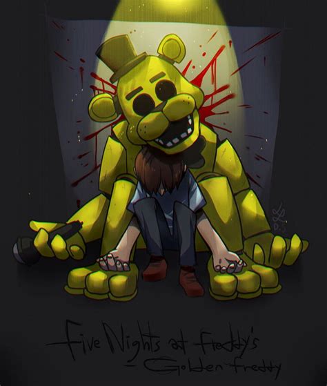 Five Nights at Freddy's Golden Freddy | FNAF | Pinterest | Papéis de parede, Anime e Paredes