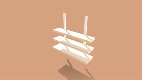 Wall Shelf - 3D model by Nhu Bui (@nhubui) [01bbfff] - Sketchfab