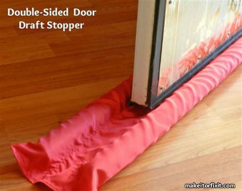 Double-Sided Door Draft Stopper Draft Stopper Diy, Door Draught Stopper ...