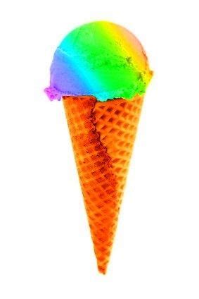 Image result for rainbow ice cream cone | Helados, Helados ice cream, Helado cucurucho