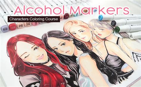 COMPLETE] Anime Coloring Course – Alcohol Markers eg. COPIC ★ Beginners to Advanced ...