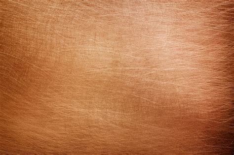 Premium Photo | Copper plate texture, brushed orange metal surface